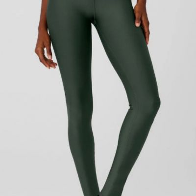 Alo Yoga NWOT 7/8 High Waist Airlift Legging Size Xs (2-4) Dark Cactus Green #68