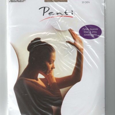 Penti 52 Kashmir #3 Large 20 Denier Sheer And Shiny Durable Tights 5230