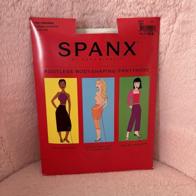 Spanx The Original Footless Pantyhose Control Top Size C Large NEW