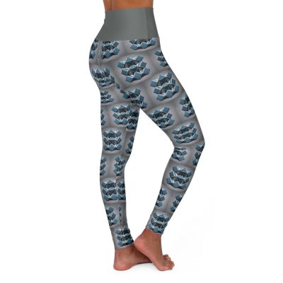 High Waisted Yoga Leggings – NeatBids Custom Design 7