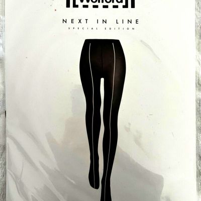 WOLFORD  MARIA   TIGHTS  SIZE  SMALL   ARRAGON/BLACK