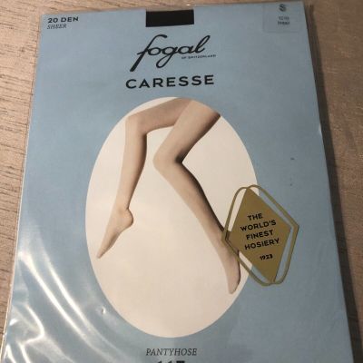 NEW FOGAL SWITZERLAND 115 CARESSE SHEER 20 DEN PANTYHOSE 1210 BRASIL - S