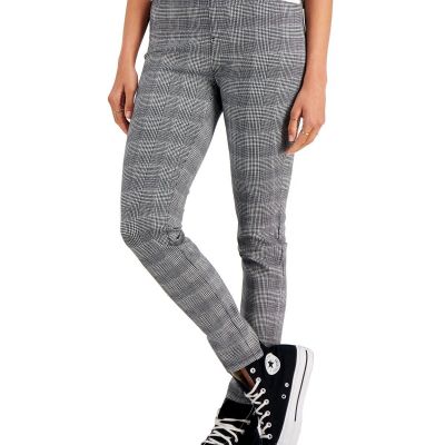 MSRP $43 Style & Co Plaid Leggings Black Size XS