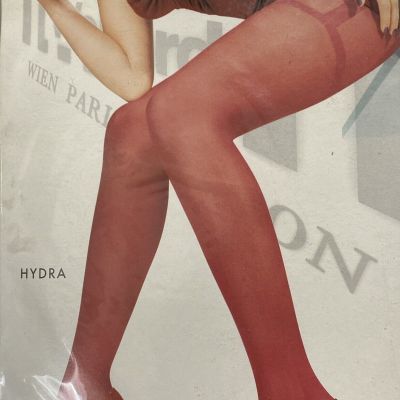 Vintage Wolford “Hydra” Faux Stocking Helmut Newton Era Black Med Sexy Rare!