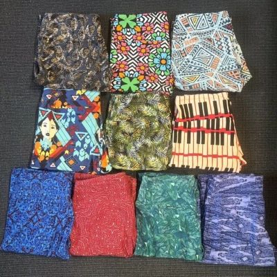 Lularoe Women’s One Size Leggings - 10 Pairs