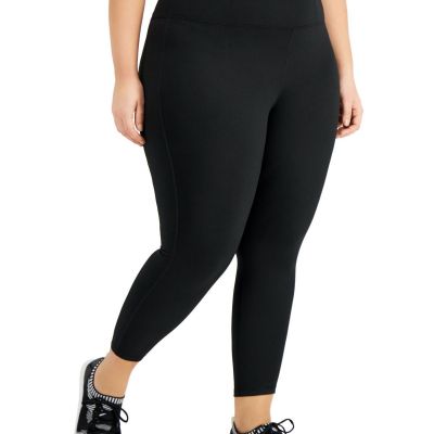 allbrand365 designer Womens Activewear Sweat Set Leggings Size:2X,Black Charcoal