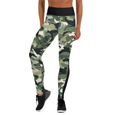 CamoFlex Yoga Leggings: Performance Meets Bold Style