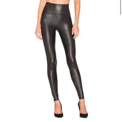 Spanx Leggings Women’s Size 3XL Black Faux Leather