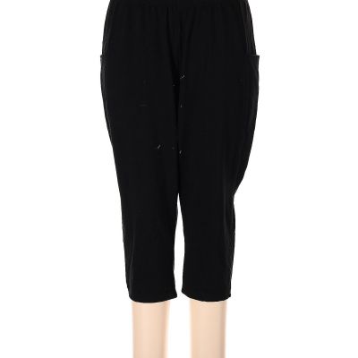 Woman Within Women Black Leggings 22 Plus