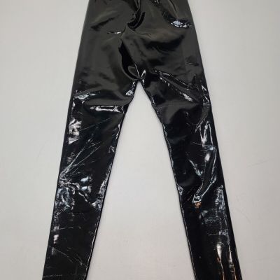 Commando Faux Patent Leather Legging SLG25 Black Perfect Control Size S NEW