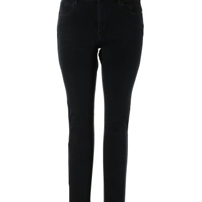 RW&CO Women Black Jeggings 30W