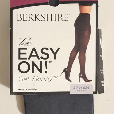 Berkshire Womens Size Medium The Easy On! Get Skinny Microfiber Shaping Tights