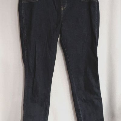 Simply Vera Vera Wang Midnight Rinse Denim Shaper Mid-Rise Leggings - Size M NWT