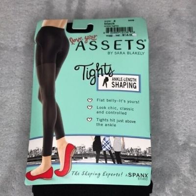 Spanx Love your Assets Ankle Length Shaping Tights Size 4  Black New