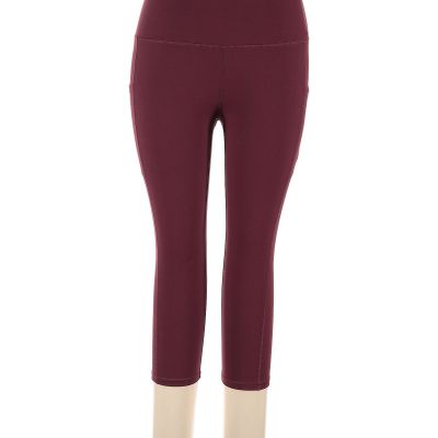 Assorted Brands Women Red Leggings XL