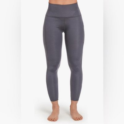 TOMMIE COPPER Women’s Slate Gray Lower Back Support Leggings - Size 2X