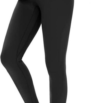 NWT Glamix Women Maternity Workout Leggings Full Length Pant Black L Large