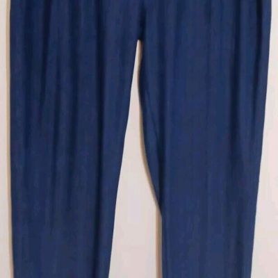 Conceited Pull On Jean style Leggings Sz 12-18 Soft Stretch Poly Spandex Knit