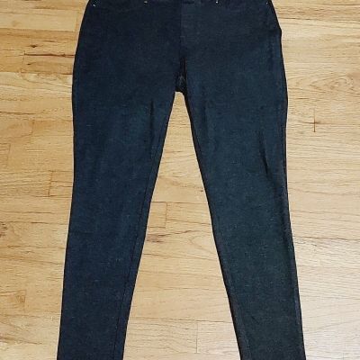 Seven 7 Women's Grey Gray Charcoal Pull On Leggings 7M1067CO Size Medium