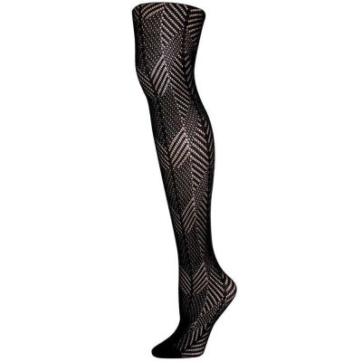 Women's Modal Chunky Chevron Sweater Tights