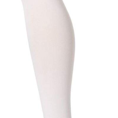 Women's Microfiber Transitional Dance Tights White One Size