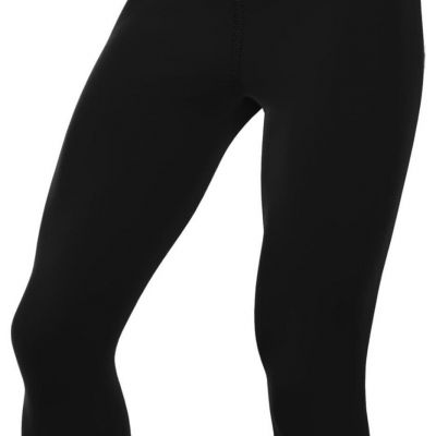 Nike One Women's High-Waisted Crop Leggings Black Size XXL