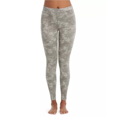 Spanx Jeanish Stone Wash Camo Ankle Leggings Women’s Size 1X