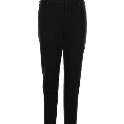 Miss Selfridge Women Black Jeggings 10