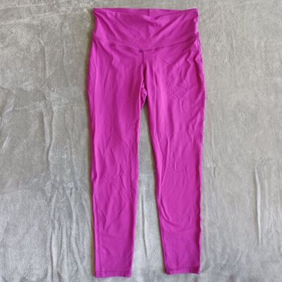 Michi Leggings Lg Magenta Hot Pink Crop Workout Gym Yoga Athleisure Womens