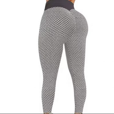 Fashion Tik-Tok Ladies High Waisted Tight Sport Workout Butt Lift Yoga Pants Tik