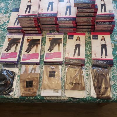 Sigvaris Sheer  OT  15-20 20-30 30-40 Compression Knee High Stockings Size Color