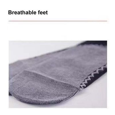 10 Pairs Thin Socks Solid Color Cool Elastic Women Sheer Sock Soft