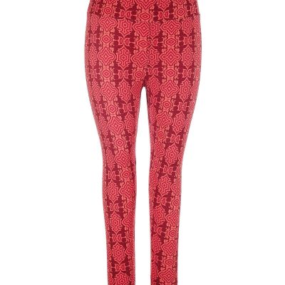 Lularoe Women Red Leggings 1X Plus