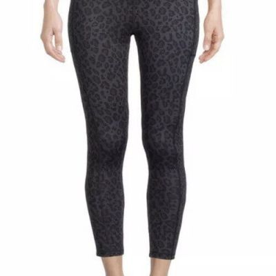 Athlux Performance Legging Gray Leopard Print Sz M (8-10)