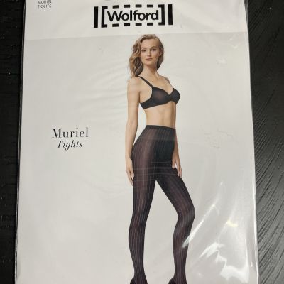 Wolford Muriel Tights - Black/White - S