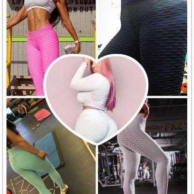 Booty-Lifting Anti-Cellulite Scrunch Leggings - Sculpting & Firming Fit, No Pock