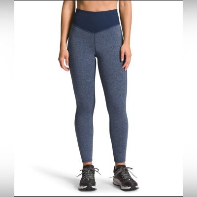 The North Face Women's Dune Sky 7/8 Tights  Summit Navy Heather running workout