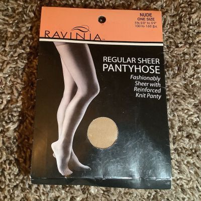 Ravinia sheer pantyhose, color nude, One Size