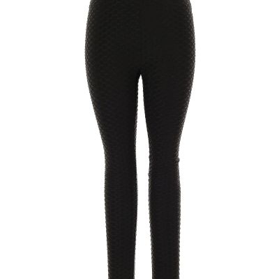 Fashion Nova Women Black Leggings L