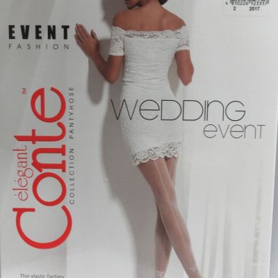 Conte WEDDING event Tights 20den color - panna, size S