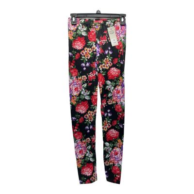 Nollia Women’s S/M Multi Color Floral Pattern Leggings