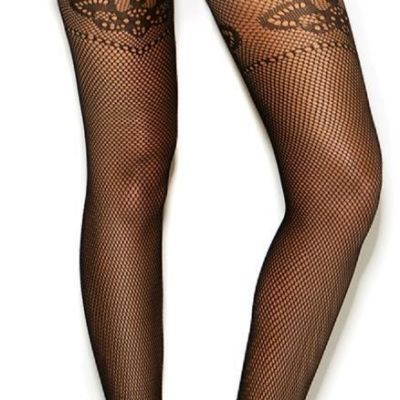 sexy ELEGANT MOMENTS crochet STRAPPY garter belt NET suspender PANTYHOSE nylons