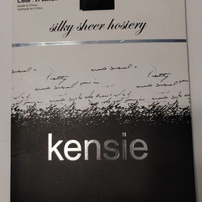 Kenzie Hosiery Pantyhose Size C/D Lt Black