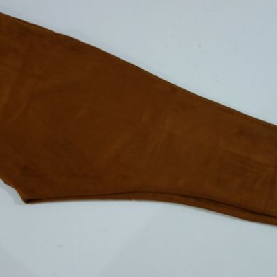 Simply Vera Vera Wang High Rise Size 2x Faux Suede Leggings Caramel $44