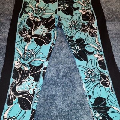 Rise womens plus size 3X capri Leggings pants 3XL