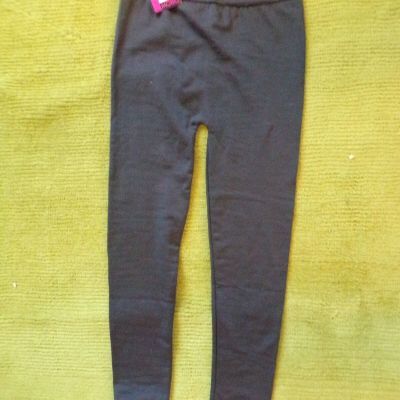 Women's MOPAS Free Size TX300X~Charcoal Grey Fleece Lined Leggings~Plus Size~NWT