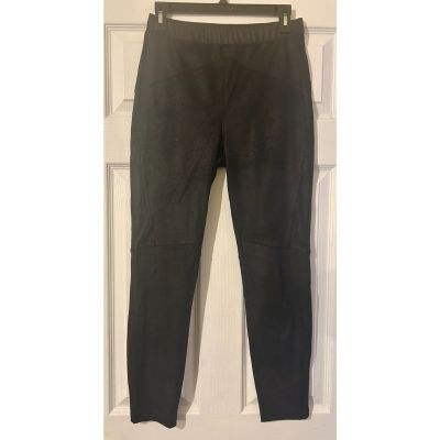 Free People Black Leggings Womens Size Small Wet Look Shiny