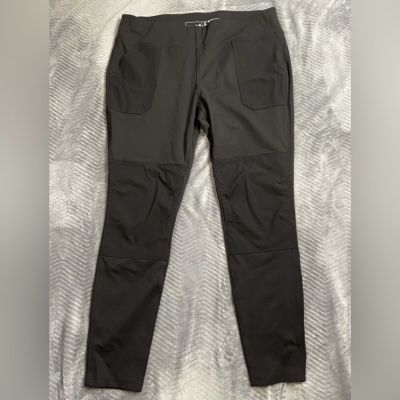 Carhartt Pants XL Force Midweight Pocket Utility Double Knee Leggings Black