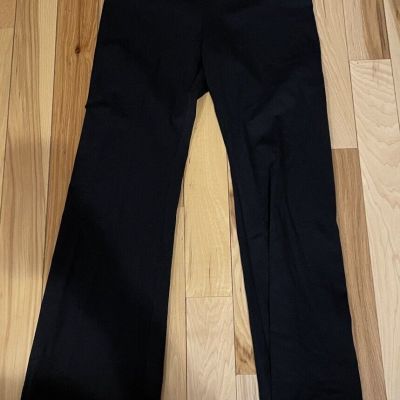 Old Navy Leggings Size Large Black Flared Women's New Cotton / Spandex