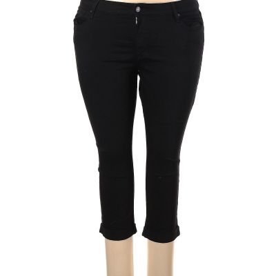 Levi Strauss Signature Women Black Jeggings 22 Plus